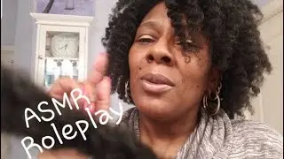 ASMR Worst reviewed hair stylist gossips about coworkers while doing your braids... Roleplay...