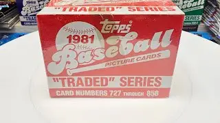 1981 Topps Traded Baseball card set #gemcardshow