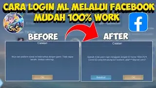 CARA LOGIN/GANTI AKUN FACEBOOK BIAR BERHASIL MOBILE LEGENDS BANG BANG ~ ATASI GAGAL GANTI AKUN