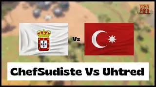 Age of Empires 3- Port Vs Ottoman | [PFW] ChefSudiste Vs Uhtred | Aoe3 DE | 1v1 Pro Game | 4K