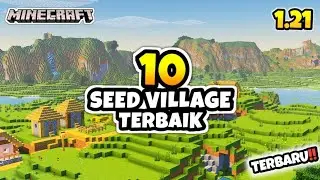 10 SEED VILLAGE MINECRAFT 1.21 TERBAIK & LANGKA JARANG DITEMUKAN DI SURVIVAL - MINECRAFT INDONESIA