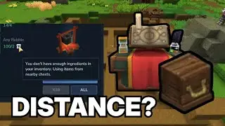 Chests & Workbench Crafting Range | Hytale