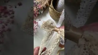 🎀 Koronkowa spinka do włos&oacute;w 🕊️