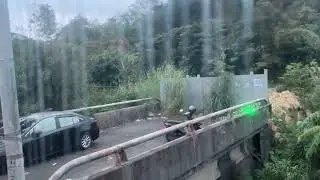 基隆市公車R66路線往七堵火車站（巴塞隆納社區-七堵火車站路景）