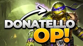 DONATELLO is an INSANE Support! BUILD HIM LIKE THIS!