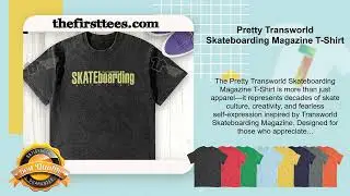 Pretty Transworld Skateboarding Magazine T-Shirt