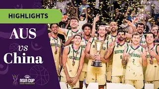 Australia v China | Finals | Highlights | 2025 FIBA Asia Cup