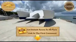 This DIY Sailing Catamaran Actually Works Shocking Boat Building Plans Revealed