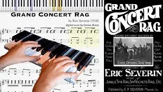 Grand Concert Rag by Eric Severin (1918, Ragtime piano)