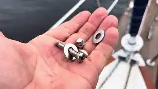 Broken Jib Shackle