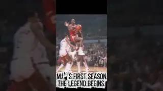Jordan&rsquo;s Rookie Season: The Legend Begins #basketball #highlights #nba #shorts  #viral  #trending