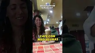 DESAYUNO EN URUGUAY 🇺🇾🥐😋 #vueltalmun #uruguay