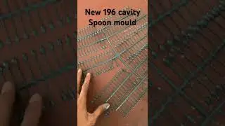 Spoon mould 196 cavity #plasticworld