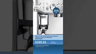 [Best Price] Breville Barista Express Impress Espresso Machine BES876BSS