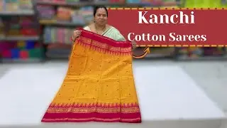 Kanchi Cotton Sarees || Wholesale Shop || GSR HANDLOOMS