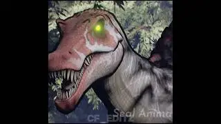 BLUERAPTOR_VS_SPINORAPTOR | CREDIT @SealAnimations PART4 |#raptor#spinoraptor #dinosaur #animeedit
