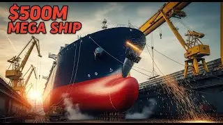 Inside Modern Drone Ship Factory: From Raw Steel to Autonomous Vessel (Full Process)