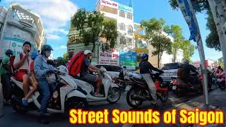 The sounds of traffic in Saigon | Saigon Street Ambience | Nature Sounds for Sleep