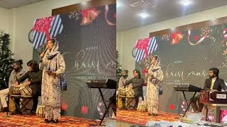 Christmas program 2025 ll table Nawaz Amoos Khan ll harmonium play fahad ll vocalist Aiman sagheer 