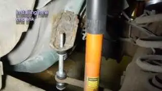 Installing Rear Sway Bar End Links - 97 Firebird