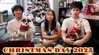 CHRISTMAS DAY LUNCH w/ FAM and EXCHANGING GIFTS 🎁 || #christmas 
