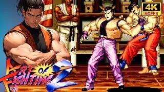 John, Takuma vs Robert 💥 Art of Fighting 2 (Intense Fights) ▰ 4K 60FPS