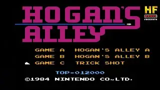 Hogan's Alley. Trick Shot Mode. NES [No Damage Walkthrough (10 Rounds) / Прохождение (10 Раундов)]