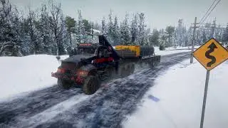 Mack Defense | Transporting the water pipe | SnowRunner season 15