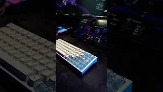 مراجعة كيبورد YUNZII AL65 كيبورد بشكل جميل وأداء مميز #gaming #setup  #سيت_اب #keyboard #yunzii
