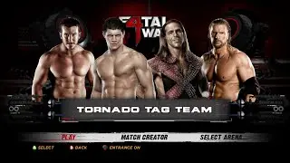 WWE '12 -  Legacy vs. D-Generation X - Submissions Count Anywhere