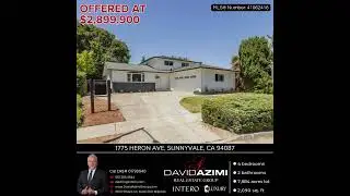 1775 Heron Ave, Sunnyvale, CA 94087⠀
