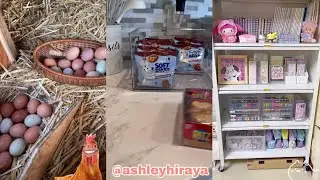 pantry restocking 🍪, desk makeover 🖥, collecting eggs on the farm🚜🐣 #house