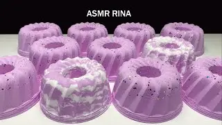 ASMR baking soda crunchy cake