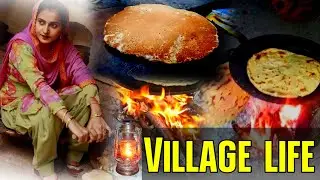 traditional way to make 'Roti''|chitrali gol Roti |village life