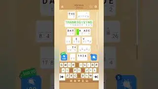 Cryptogram: Word Brain Puzzle | Thanksgiving day | Chapter 2 | Level 2