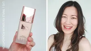 TRY IT ON | LYS Serum Foundation - LG1 , LG3 (Asian skintone)