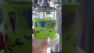 #Semi automatic bottom #tin# lid #crimping #machine, #manual #candy metal container #seaming machine