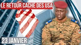 COUP DE TONNERRE : POURQUOI LES USA REVIENNENT EN SECRET AU BURKINA MALGRÉ LA RUPTURE