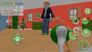 Kitty Vs Grandpa Cat Simulator - Full Gameplay Walkthrough (Android, iOS)