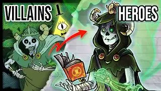 What If Cartoon Villains were the Heroes? (Redesigns & Stories)