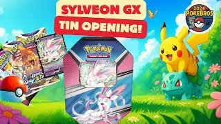 Pok&eacute;mon TCG: V Heroes Tin &ndash; Sylveon V Unboxing & Booster Pack Opening!
