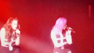 Little mix concert performing red planet performance live on stage