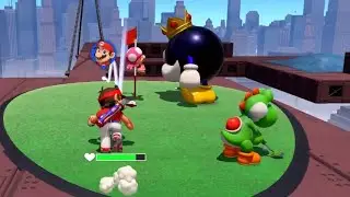 Mario Golf Super Rush - Speed Golf New Donk City