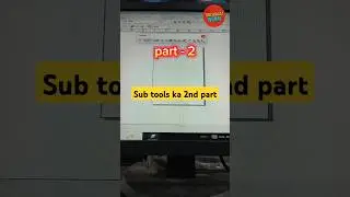 Part 2 Coreldraw basic tools or sub tools full explanation| Trick baaz vishal| #tools #viral #shorts