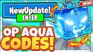 ALL NEW SECRET *AQUA* PET UPDATE CODES In Roblox Tapping Legends X!