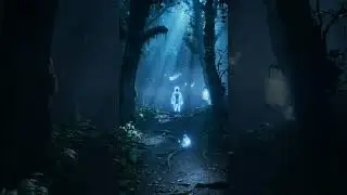 The Ghost on the Misty Forest Path