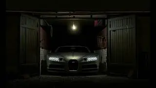 Speed modeilng Bugatti garage scene + render