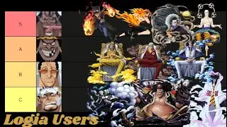 Ranking ALL Logia Users in One Piece with a Tier List! 🔥❄️⚡
