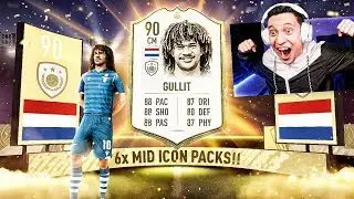 OMG WE PACKED RUUD GULLIT!!! WTF! 6x MID ICON PACKS! FIFA 20 ULTIMATE TEAM