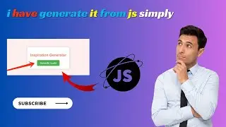 i have generate the js amazing quotes generator